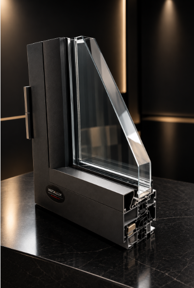 Exemple de fenêtres en aluminium